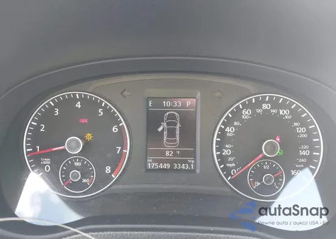 2013 Volkswagen Passat 2.5L Se z USA, uszkodzony, nr VIN 1VWBP7A39DC100914